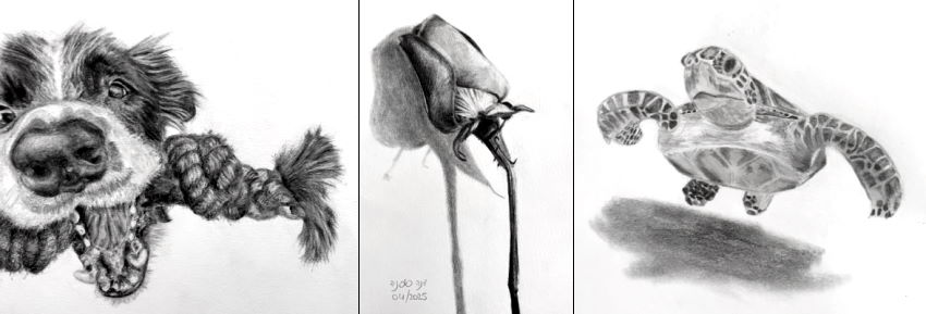 Realistic drawings by Dan