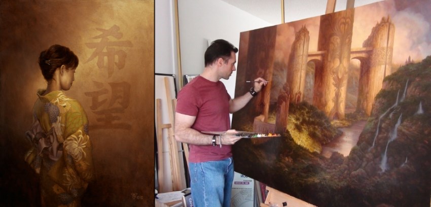 painter Christophe Vacher