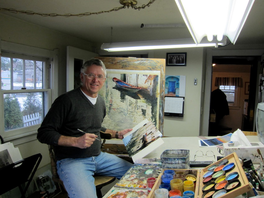 Fine art painter Stan Miller