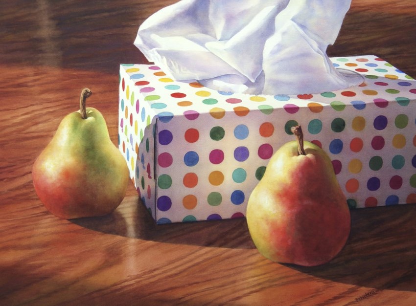 Still life watercolor painting by Lana Privitera