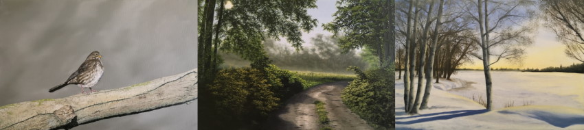 Examples from my guide on painting realism