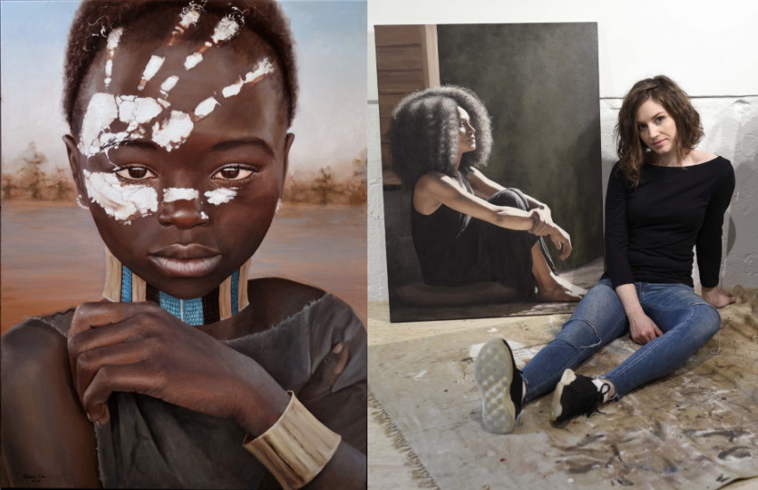 Rebekah Codlin and her beautiful portrait oil paintings